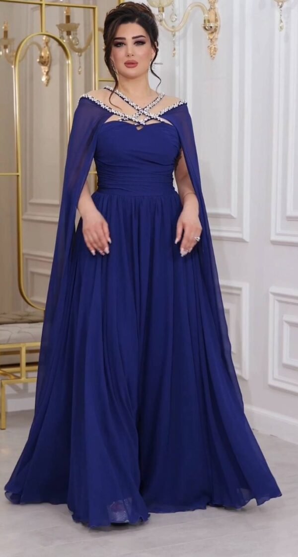 Robe Cape de Soirée